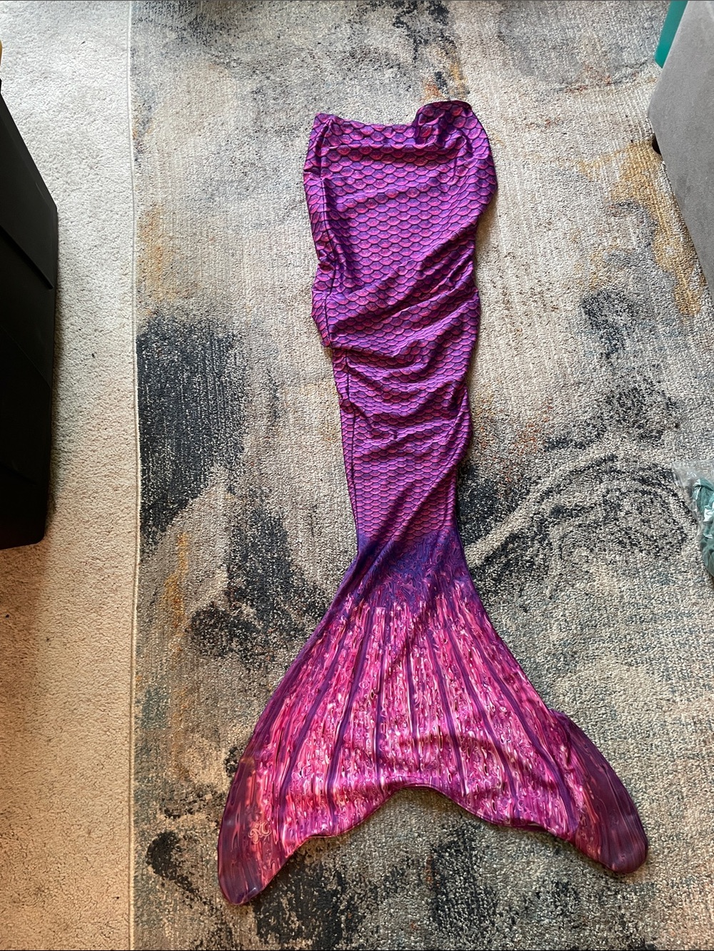 Purple Mermaid Tail Costume - Shimmering Scale Design